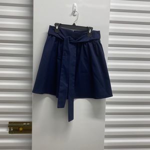 C. Slye Navy Skirt